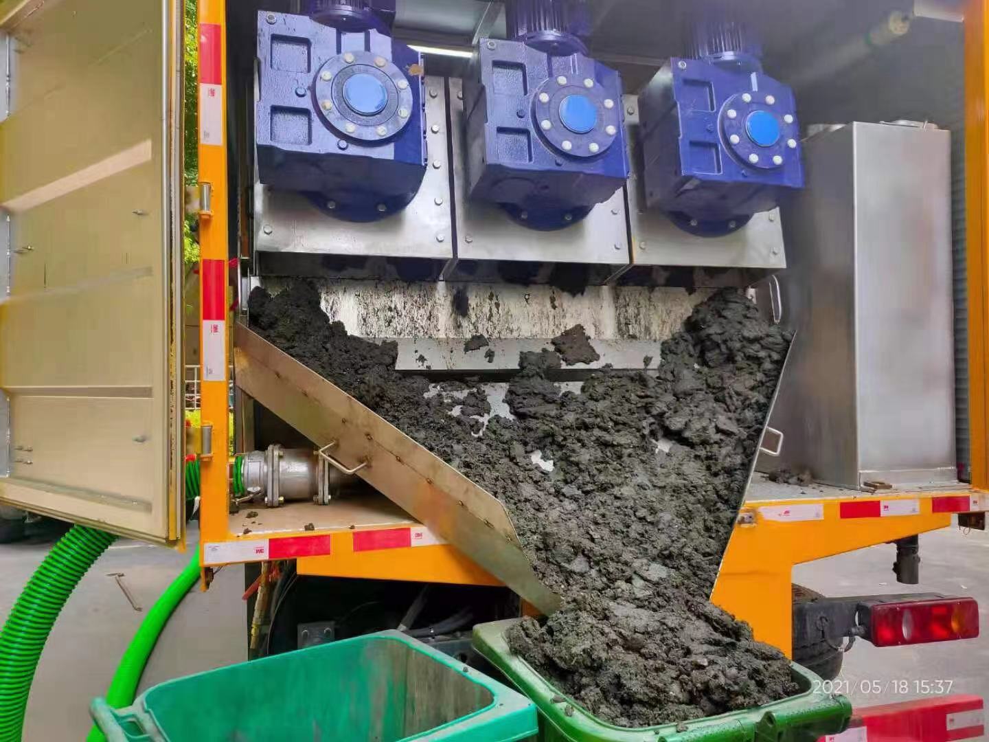 无棣化粪池清掏城市维护站-泥浆净化干湿分离处理